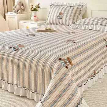 Покрывало Bonenjoy, цветочный, полиэстер