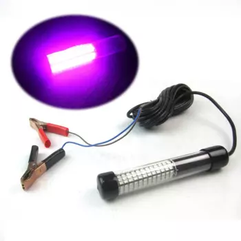 Пользовательские IPX68 12V фотолампы черного цвета, Подводные погружные фонари для ночной рыбалки