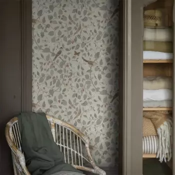 Шелковые обои Beibehang для гостиной с изображением птиц и бабочек