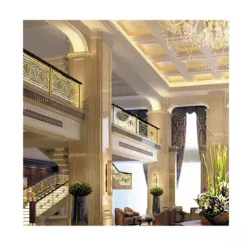 Пользовательский дизайн, гальванические лестничные перила, декоративные перила, интерьер лестницы, современные металлические перила