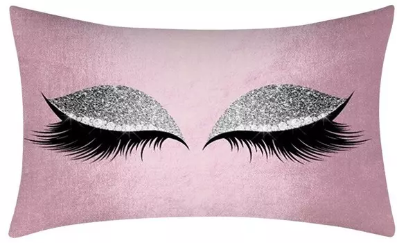 Простой геометрический черно-белый цветной узор полиэфир 30*50 наволочка для подушки Автомобильная поясничная наволочка не содержит pi