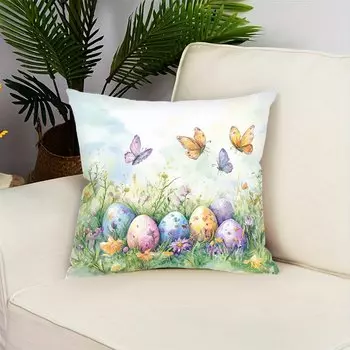 Полиэстер велюр декоративная наволочка 40x40 см