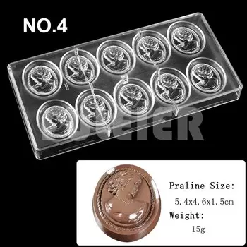 Поликарбонатная форма для шоколада fuleier