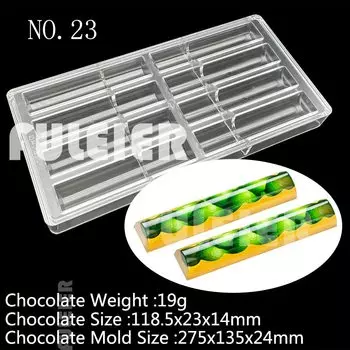 Поликарбонатные формы для шоколада Fuleier 28 шт