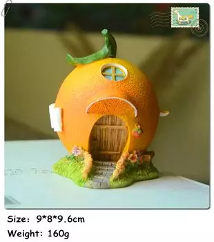 Полимерная фигурка оранжевого дома EVERYDAY COLLECTION