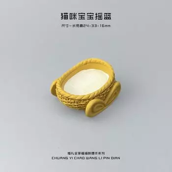 Полимерная статуэтка кошки