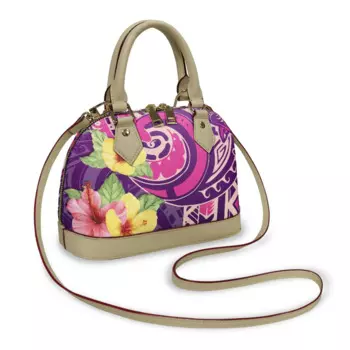 Полинезийская женская сумка на заказ, новая ракушка, женская сумка на заказ, оптовая продажа, плечевая сумка с этническим принтом, Высококачественная прочная женская сумка