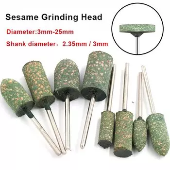Полировальная головка 2,35/3 мм, 3-25 мм