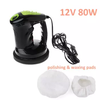 Полировальная машинка для автомобиля, 12 В, 6 дюймов, 150 мм, 80 Вт