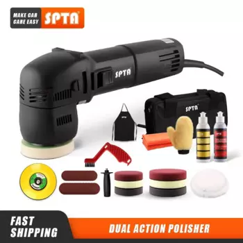 Полировальная машинка SPTA, 3 дюйма, 75 мм, 780 Вт, с губкой
