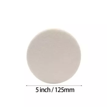 Полировальная Подушечка Из Шерстяного Фетра Aleekit, Различные Размеры, 75 Мм/100 Мм/125 Мм/150 Мм/180 Мм