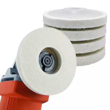 Полировальное колесо ЗY037 4", шерстяное