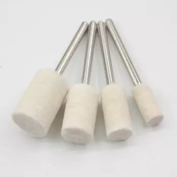 Полировальные круги из искусственной шерсти Reilyn DM-018W, 6/8/10/12 мм, 12 шт.