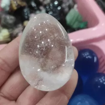 Полированный кристалл Yoni яйцо DHFS