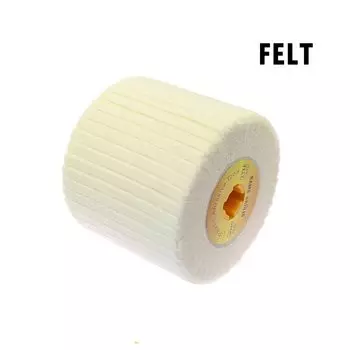 Полировочное колесо RAMS BRALIN из шерсти и войлока 110*100*19 мм