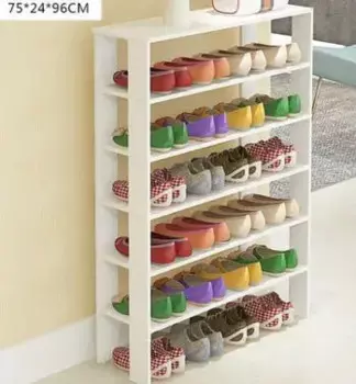 Полка для обуви многослойная Бытовая сборка гостиная для получения пылезащитного коврика для обуви
