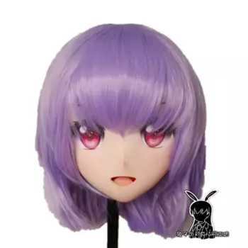 Полная голова Crossdress Girl BJD кукла маска электронная Superhuman Gridman COS мультфильм аниме реалистичный силикон Shinjo Akane