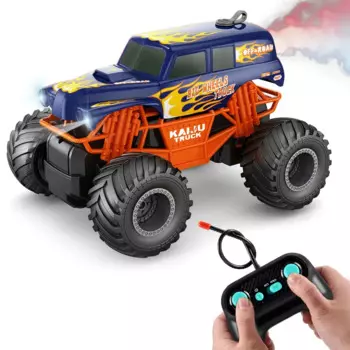Полногранная машина Bigfoot spray off-road с водяной бомбой, автомобиль с дистанционным управлением, детский школьный пикап
