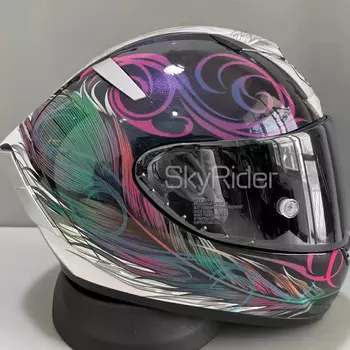 Полнолицевой мотоциклетный шлем shoei X14 X-14 с глянцевыми перьями для езды на мотокроссе, гоночный мотоциклетный шлем Casco De Motocicleta