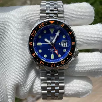 Полностью автоматические механические мужские наручные часы STEELDIVE SD1994 с многоцветным циферблатом NH34, швейцарские светящиеся водонепроницаемые часы 200 м