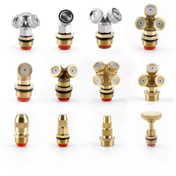 Полностью бронзовая распылительная головка, садовая ферма, сельское хозяйство, строительная площадка, распылитель, охлаждающая вода, насадка водяного пистолета высокого давления