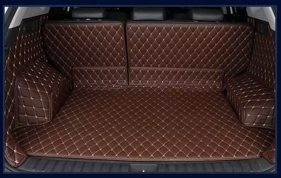 Полностью покрывающие коврики для багажника автомобиля на заказ для Toyota Fortuner Sequoia MARK X Corolla детали интерьера автомобильные аксессуары ковер