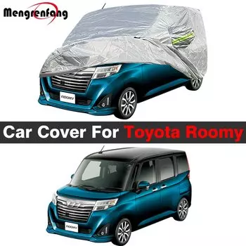 Полный автомобильный чехол для Toyota Roomy Tank Daihatsu Thor 2016-2025, автомобильный солнцезащитный, защита от УФ-лучей, дождя, снега, ветрозащитный чехол