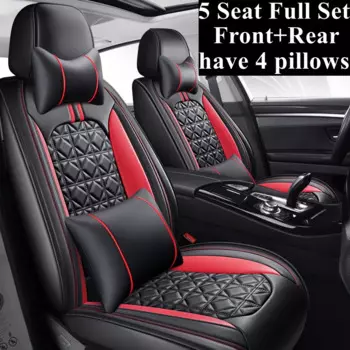 Полный комплект чехлов на автомобильные сиденья для Land Rover Discovery E-PACE I-PACE Freelander Jaguar XE XF XJ XEL XFL Rover Sport Range Velar