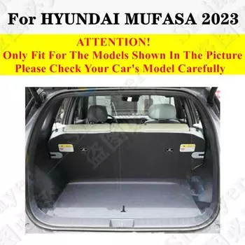 Полный комплект для Hyundai MUFASA SJ XPE на заказ, 2023 год, автомобильные фитинги, водонепроницаемые коврики для багажника автомобиля, Задняя подкладка для багажника