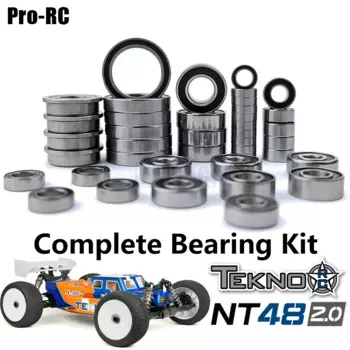 Полный комплект подшипников для Tekno 1/8 NT48 2,0 Truggy (40 шт.) детали для радиоуправляемого автомобиля