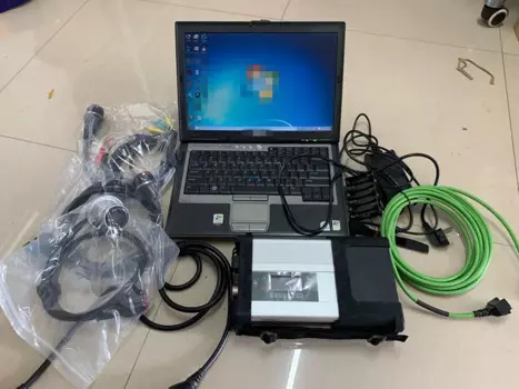 Полный комплект программаторов для mb sd c5 star diagnosis sd connect mb star c5 + ssd 2024,06 v + для ноутбука dell d630 (4 Гб)