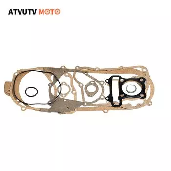 Полный комплект прокладок 52,4 мм для GY6 125cc 152QMI 1P52QMI, китайский скутер, мопед, вездеход, карта