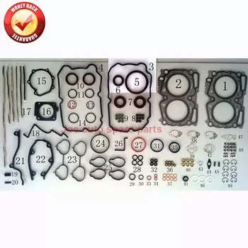 Полный комплект прокладок для двигателя EJ25, для Subaru Forest Baja Legacy Impreza Outback 2458CC 2.5L 1999-2003 10105-AA160