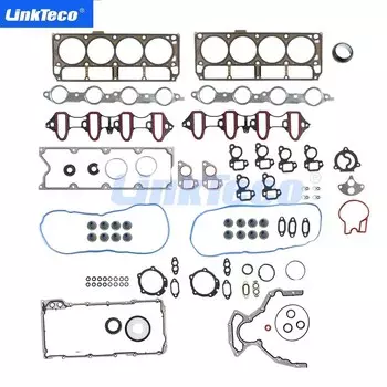 Полный комплект прокладок, подходящий для Chevrolet Suburban Silverado 1500 Tahoe avalgmc Sierra Yukon Isuzu Ascender 4,8 5,3 л V8 GAS OHV