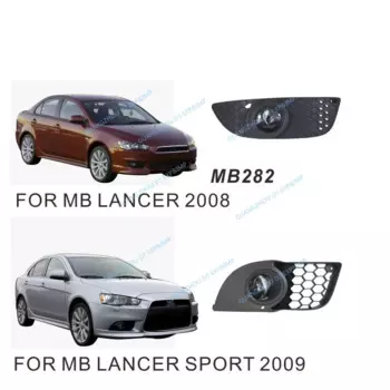 Полный комплект противотуманных фар для Lancer Ex Противотуманная фара с проводным переключателем лампы для Lancer Gt Полный комплект передних фонарей 2007-2018 Галогенная лампа