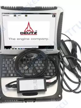 Полный набор инструментов для диагностического сканера Deutz Decom EMR2 EMR3 EMR4 для инструмента DEUTZ DIAGNOSTIC с ноутбуком Thoughbook CF19