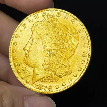 Полный набор золотых монет Моргана 1878-1921 XMSJ