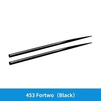 Полоса из нержавеющей стали для кузова автомобиля, бампер, боковая Защитная Наклейка для двери автомобиля Smart 453 Fortwo, аксессуары, молдинги, крышка, отделка