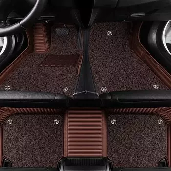 Полосатый автомобильный 3D напольный коврик для Mazda CX-30 2020-2022 CX-3 2015-2022 CX-5 2013-2022, детали интерьера, автомобильные аксессуары