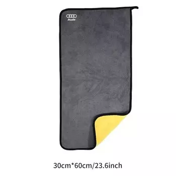 Полотенце из микрофибры, автомобильное полотенце для мытья, чистые полотенца, раньше для Audi Q5 Sline B9 B7 QUATTRO C6 A1 Q7 Q3 Tt A7 8L RS A3 A4