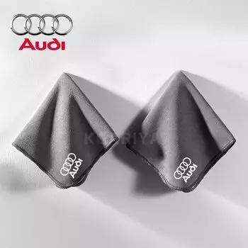 Полотенце из микрофибры для мытья автомобиля для Audi S3 S4 S5 S6 RS3 RS4 RS5 Q2 Q3 Q5 Q7 Q8 SQ5 TT A3 A4 A5 A6 A7 A8