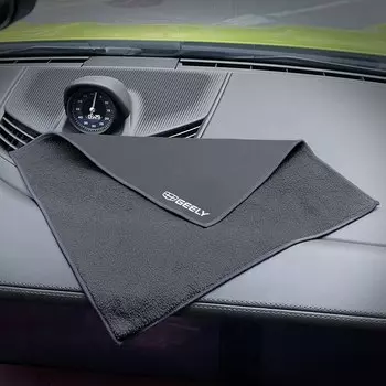 Полотенце из микрофибры Geely Tugella Coolray Atlas Pro Monjaro Geometry C Emgrand ec7 30X30 см для детализации автомобиля, сушки и сушки