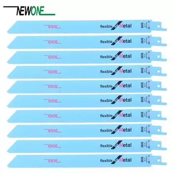 Полотна для пилы Newone, 225 мм, многофункциональные, для биметаллической сабельной пилы, аксессуары для электроинструментов