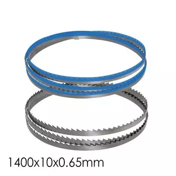 Полотно ленточной пилы 2 шт. 55-1/8 дюйма 1400 мм 1400x10x0,65 мм TPI 6 Аксессуары для деревообрабатывающего инструмента для ленточной пилы 8 дюймов Scheppach HBS20 Draper Fox