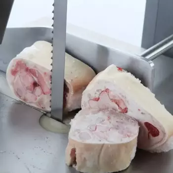 Полотно ленточной пилы Dekoly для мяса, полотно ленточной пилы для замороженных рыбок, куриных костей, резка костей для супермаркета 1550*16*0,56 мм * 4 зубца