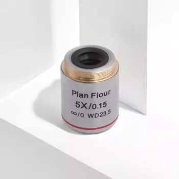 Полуапохроматический объектив бесконечности M26, плановая мука, длинное рабочее расстояние, парфокальный 60 мм для металлургического микроскопа