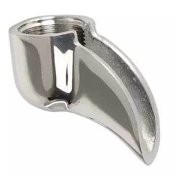 Полуавтоматическая ручка для кофемашины, Отводная насадка, сливная насадка из нержавеющей стали, Отводная насадка 58 мм, одиночная