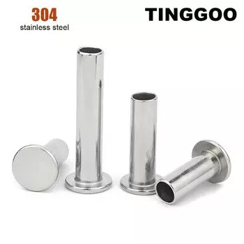 Полупустотелые заклепки ТINGGOO из нержавеющей стали M2-M6