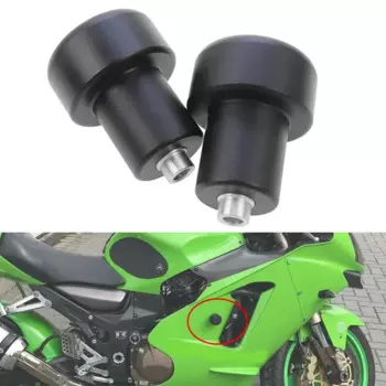 Ползунки на раму мотоцикла, защита от падения для Kawasaki Ninja ZX-6R ZX6R 1998 1999 2000 2001 2002, ZX9R 98-03 ZX12R 01-04