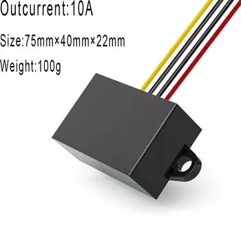 Понижающий модуль постоянного тока 24 В, 36 В, 48 В, 60 в, ОТ 72 В до 5 В, 1 А, 2 А, 3 А, 5 А, 6 А, 8 А, 10 А, преобразователь питания, понижающий преобразователь постоянного тока
